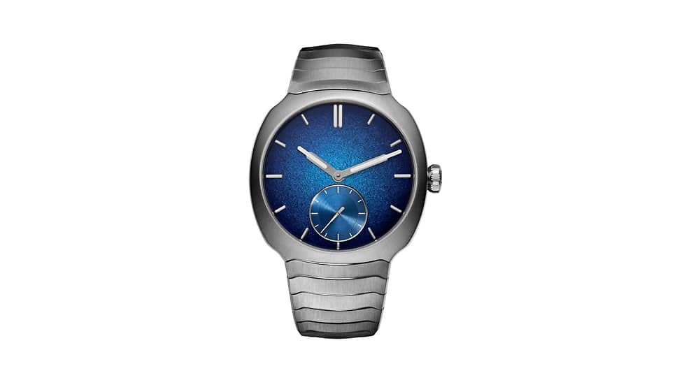 H. Moser & Cie. Streamliner Small Seconds Blue Enamel 