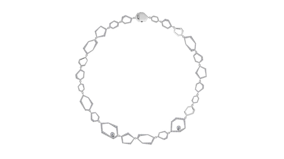 Украшения из новой коллекции Luminous от ALROSA Diamonds. 