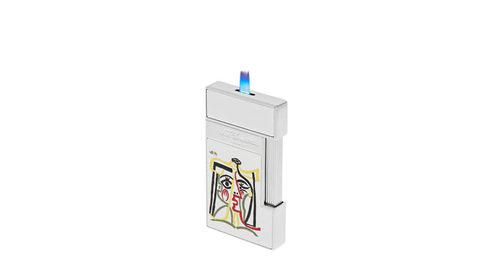 Зажигалка Ligne 2 Picasso, S.T. Dupont, металл, лак, ТД ЦУМ 