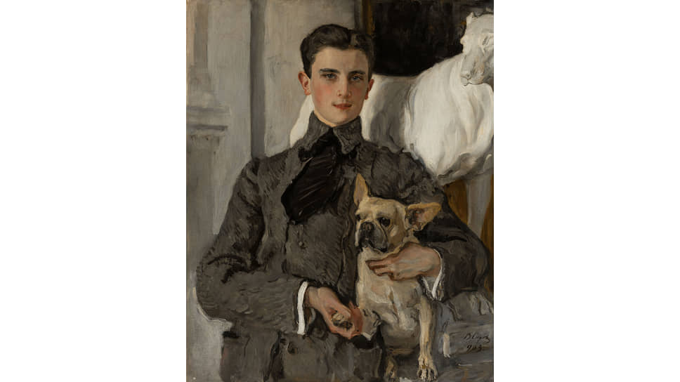 В. Серов, Портрет графа Феликса Юсупова, 1903