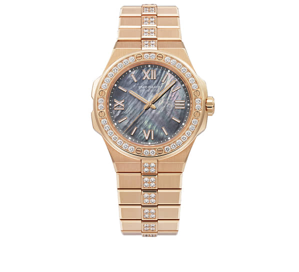 Часы Alpine Eagle, Chopard, розовое золото, бриллианты