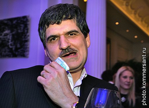 Гендиректор торгового дома «Абсолют» Евгений Брун на дне рождения председателя совета директоров группы «Абсолют» Александра Светакова в ресторане «Большой» 