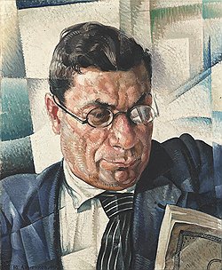 Юрий Анненков. «Портрет З. И. Гржебина», 1919 год