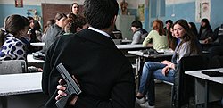 Кадр из фильма «Прогульщики» 