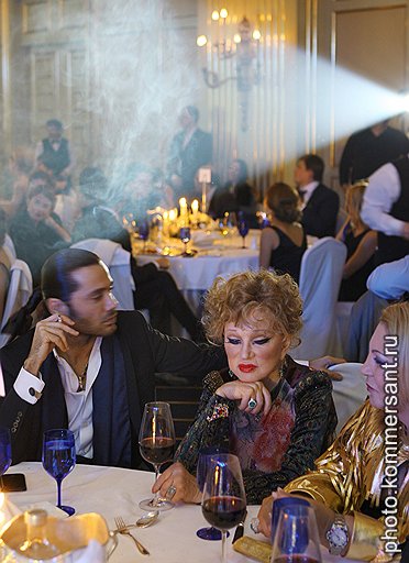 Актриса Людмила Гурченко на благотворительном аукционе Charity Bazaar в отеле The Ritz-Carlton Moscow 
