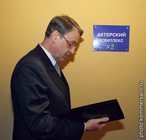 Министр культуры Александр Авдеев на церемонии вручения  премии «Золотой орел» 