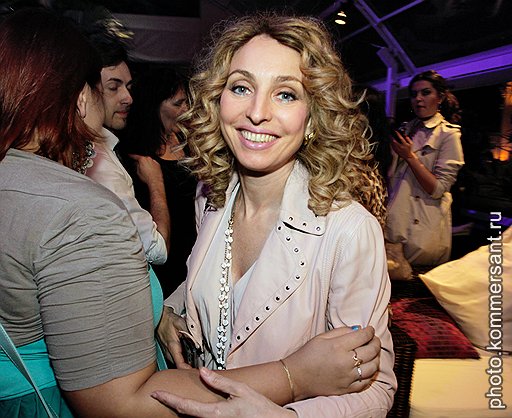 Продюсер Екатерина фон Гечмен-Вальдек на открытии летней веранды ресторана Zafferano
