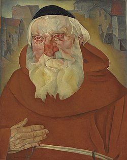 Борис Григорьев. "Монах", 1922 год. Christie's, эстимейт £300-500 тыс.