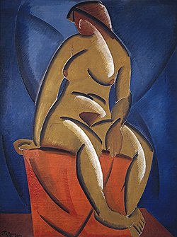 "Натурщица", 1913 год
