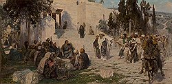 Василий Поленов. "Кто из вас без греха", 1908 год. Bonhams, эстимейт £1,2-1,8 млн