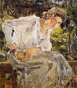 "Портрет молодой женщины (Наталья Подбельская)", 1916 год