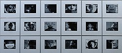 "Немое кино", 1995 год. Видеоинсталляция  