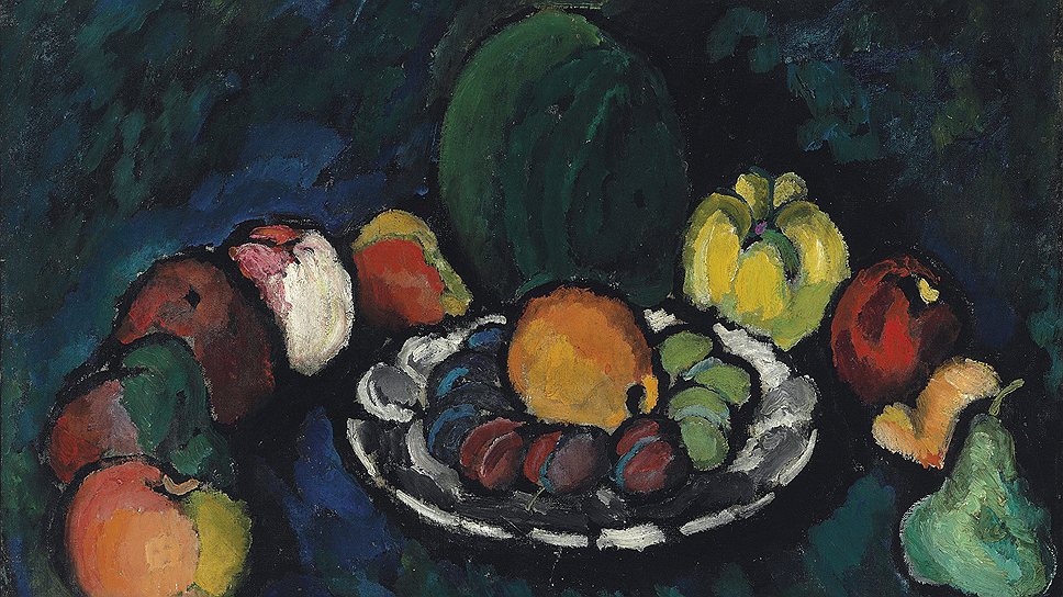 Илья Машков. «Натюрморт с фруктами», 1910 год. Christie’s, эстимейт £1–1,5 млн