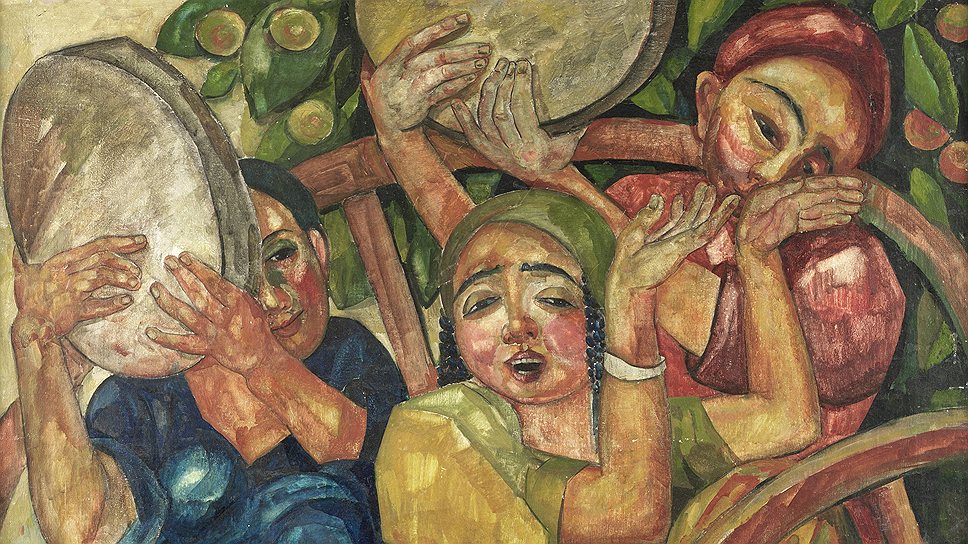 Александр Волков. «Дети-музыканты», 1926 год. Bonhams, эстимейт £200–400 тыс.