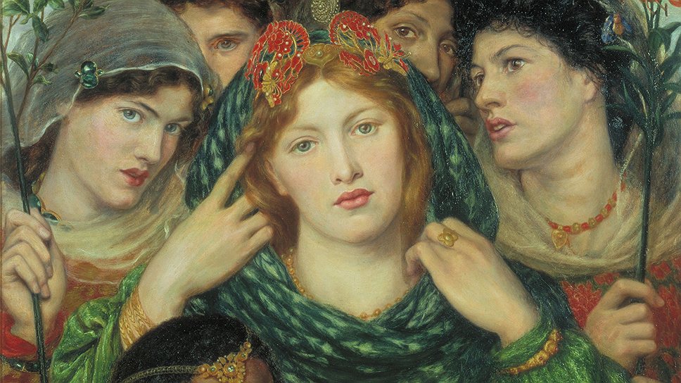 Данте Габриел Россетти. «Возлюбленная», 1865–1866 годы 