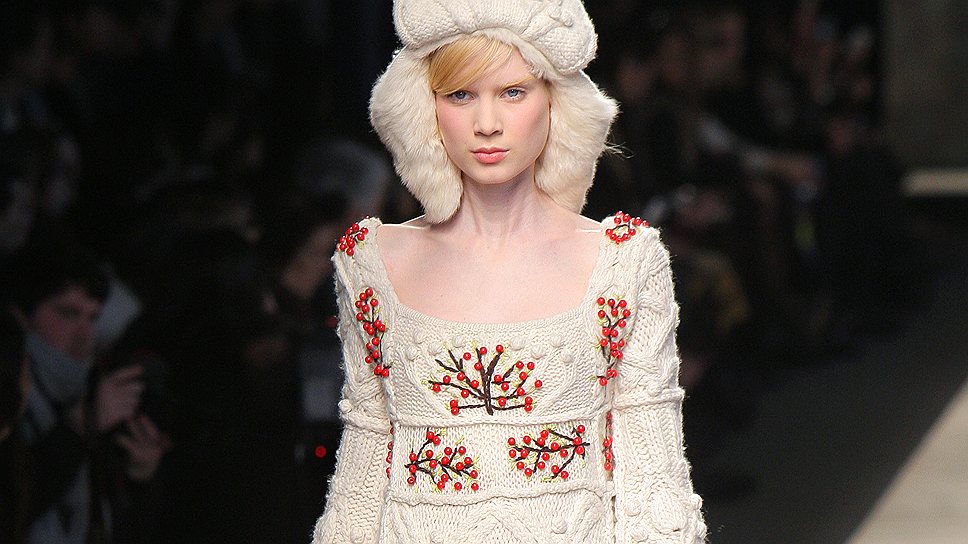 Антонио Маррас для Kenzo, "осень-зима 2009-2010" 