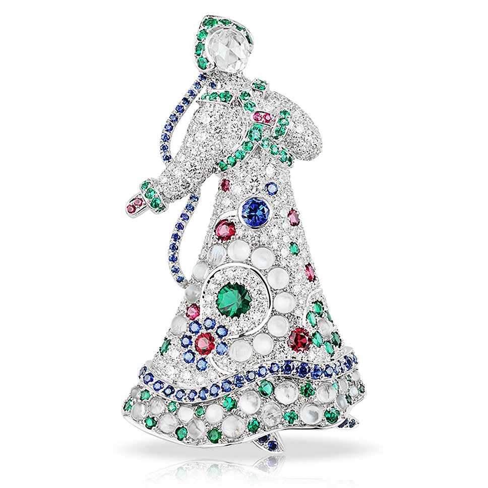 Брошь из коллекции Faberge, 2011 год Lara a Kizhi 