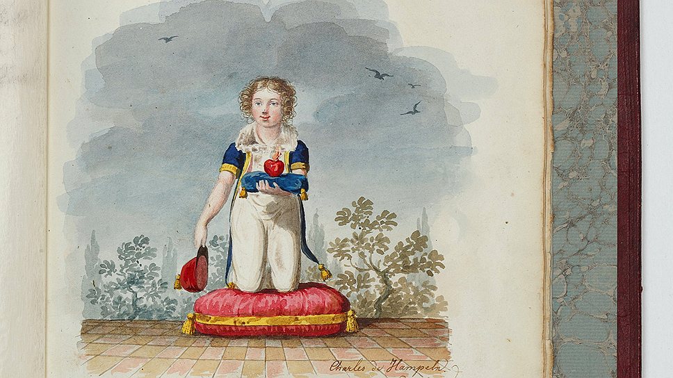 Карл Гампельн. "Мальчик", 1819 год