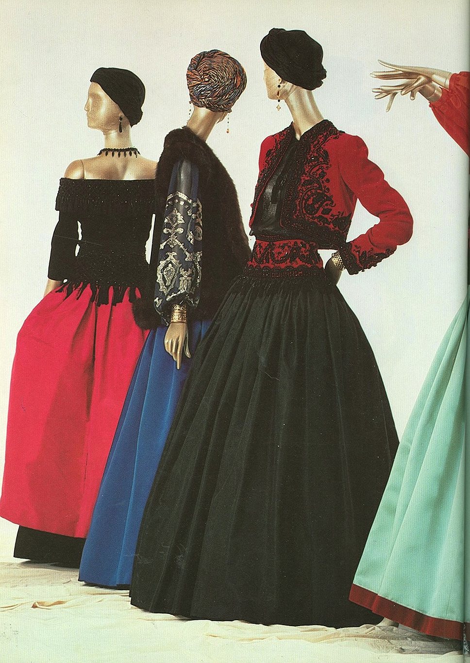 Yves Saint Laurent, «осень-зима 1976–1977» 