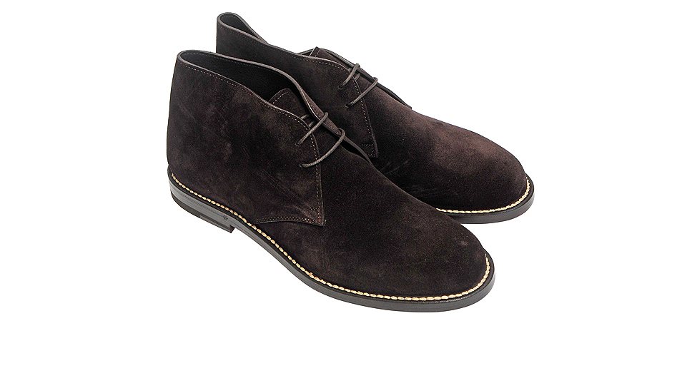 Ботинки из замши, Bottega Veneta / Bottega Veneta, 29 950 руб.