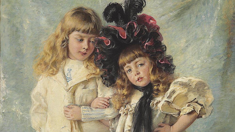 Константин Маковский. «Дети художника», 1900-е годы. Christie’s, эстимейт £250–350 тыс.