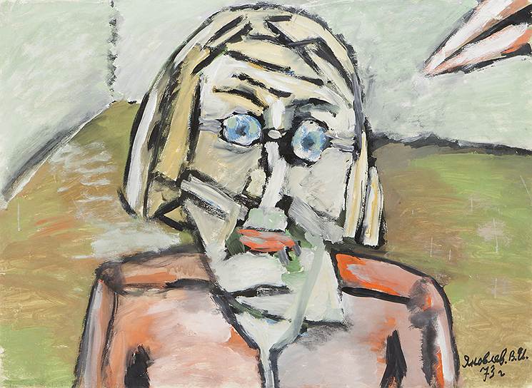 "Портрет Л. Талочкина", 1973 год  