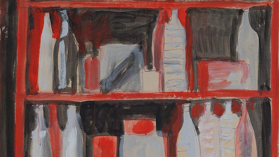 "Бутылки на полке", 1978 год  