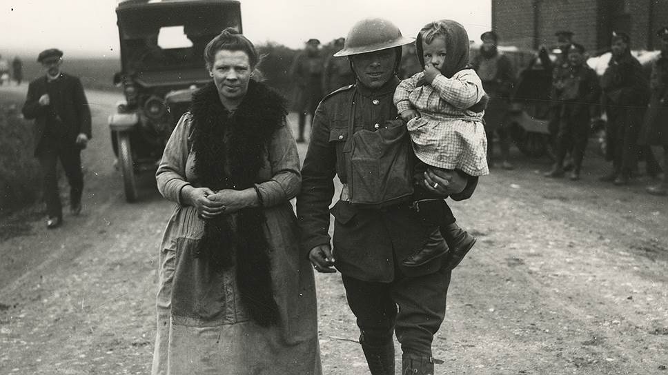 "Англичане в Бельгии", 1918 год