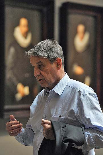 Бывший министр культуры России Александр Авдеев на концерте "Музыка для друзей: Шедевры мировой оперы с Дмитрием Юровским" в ГМИИ им. Пушкина.