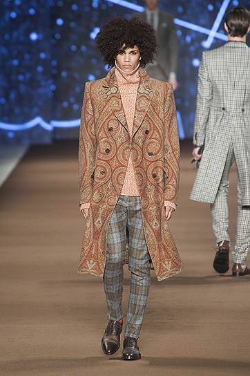 Показ мужской коллекции Etro  «осень-зима 2014/15» 