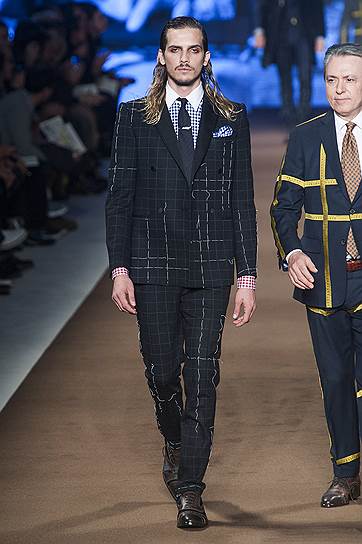 Показ мужской коллекции Etro  «осень-зима 2014/15» 