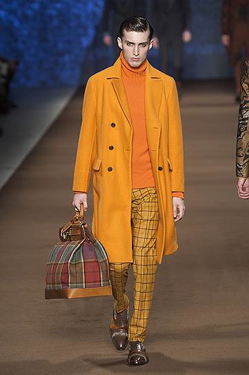 Показ мужской коллекции Etro  «осень-зима 2014/15» 