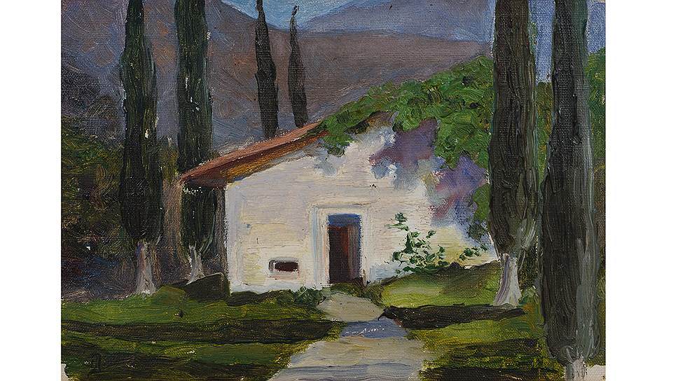 Василий Поленов. "В Крыму", 1912 год  