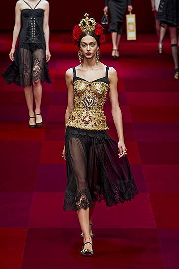 Женская коллекция Dolce & Gabbana «весна-лето 2015»