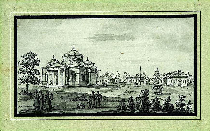 Джакомо Кваренги. Софийский собор в Царском Селе, конец 1780-х — начало 1790-х годов 