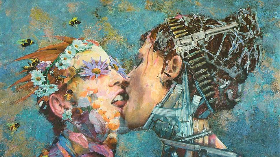 Александр Безель. «Поцелуй», 2012 год  