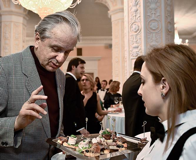 Актер Евгений Стеблов на церемонии вручения премии "Событие года" журнала The Hollywood Reporter
