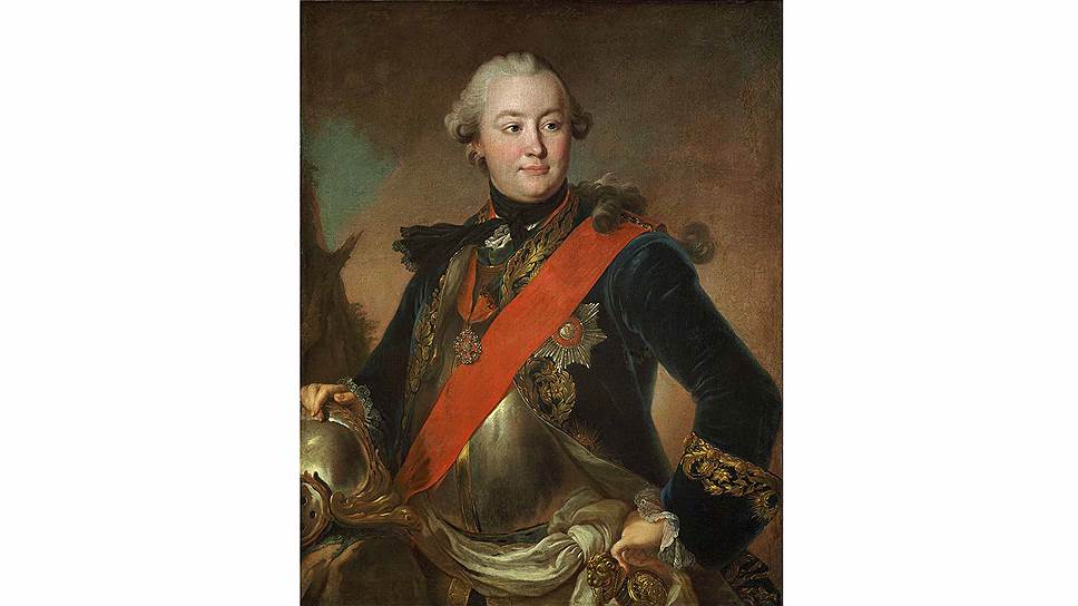 "Портрет Григория Орлова в латах", 1762-1763 годы  
