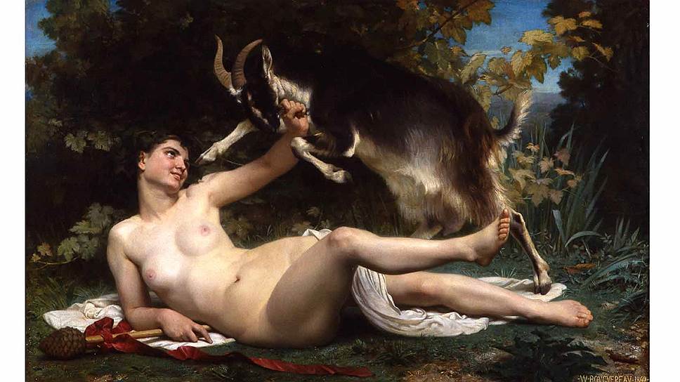 Вильям Адольф Бугро. "Вакханка", 1862 год