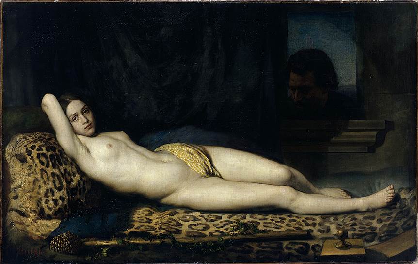 Феликс Трюта. "Вакханка", 1845 год