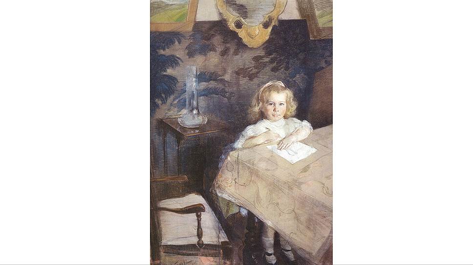 "Портрет Марины Гриценко в детстве", 1905 год  