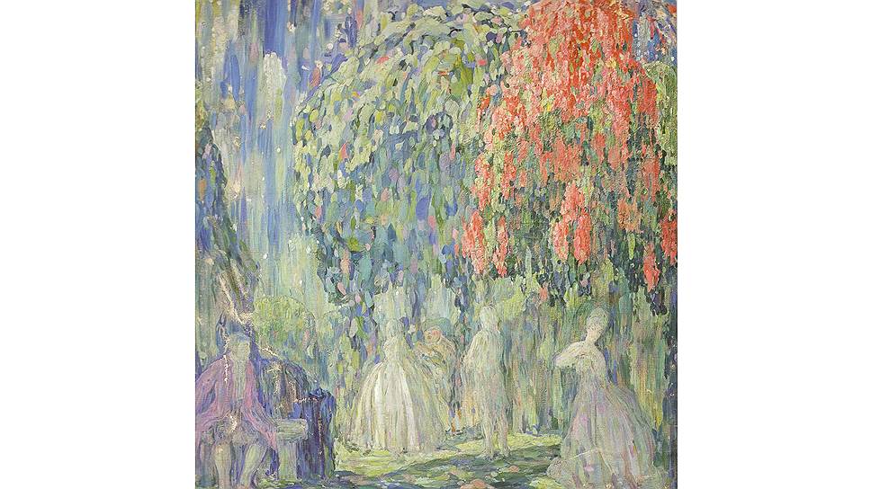 Николай Милиоти. "Вечерний праздник", 1911 год