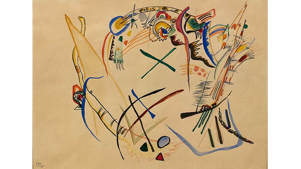 Василий Кандинский. «Эскиз», 1920 год. «До востребования. Часть 2» в Еврейском музее и центре толерантности 