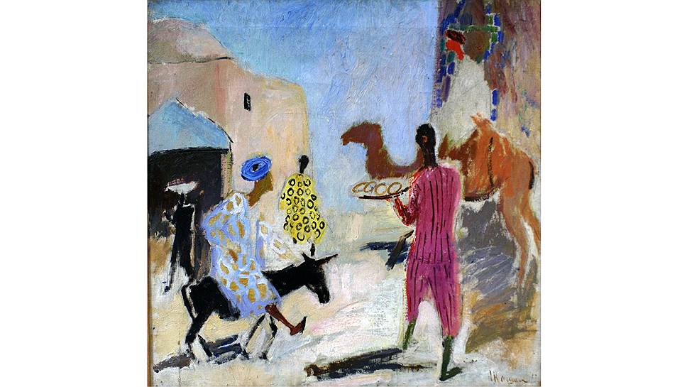 Надежда Кашина. «У Шир-Дора», 1928 год. «Сокровища Нукуса» в ГМИИ Пушкина 