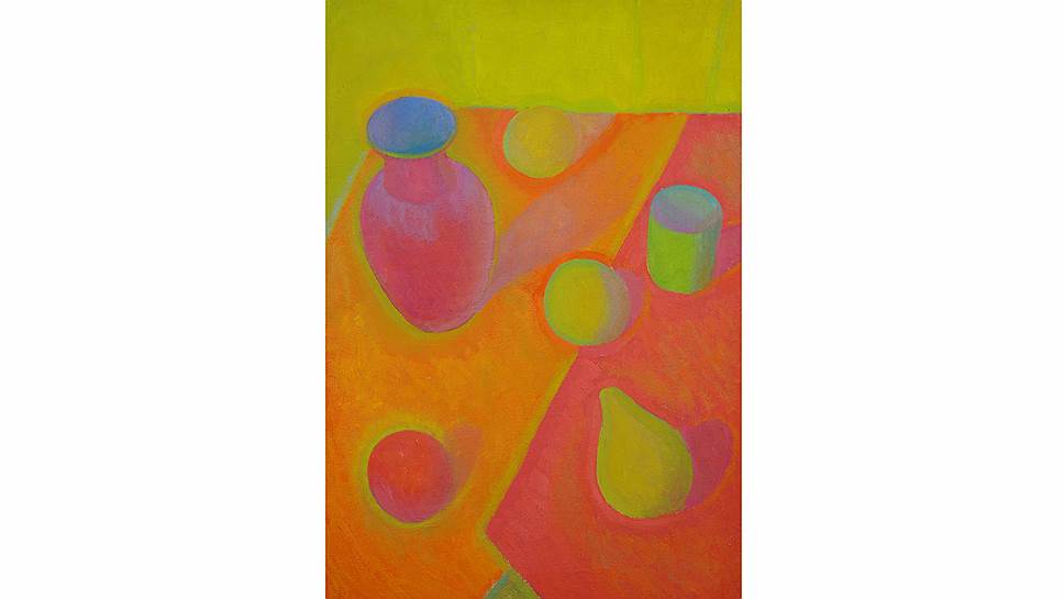 Порфирий Фальбов. «Красный натюрморт», 1966-67 годы. «В защиту радуги» в Музее Востока 