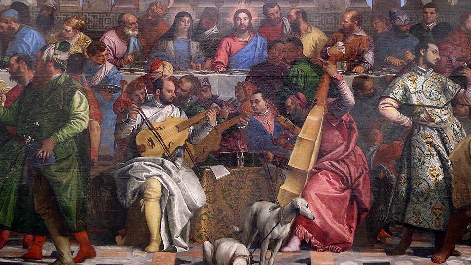 Паоло Веронезе. «Брак в Кане Галилейской», 1562–1563 годы (фрагмент)