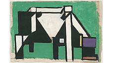 Тео ван Дусбург. «Композиция (Корова)», 1917 год