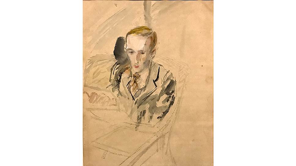 Алексей Успенский. «Портрет Всеволода Петрова», 1939