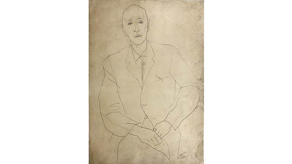 Татьяна Шишмарева. «Портрет Всеволода Николаевича Петрова», 1967