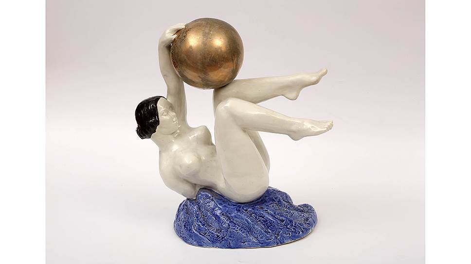 Иван Ефимов. «Акробатка с шаром», 1927